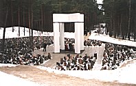 Zentraler Gedenkplatz Bikernieki, 30.11.2001