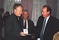 Verleihung der Ehrenmdeaille der Stadt Wien durch �sterreichischen Botschafter in Riga